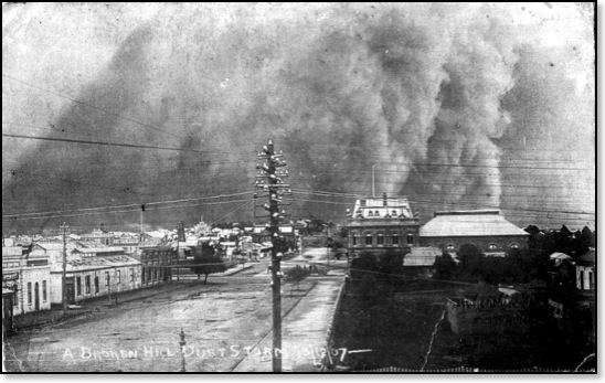 Australian dust storm