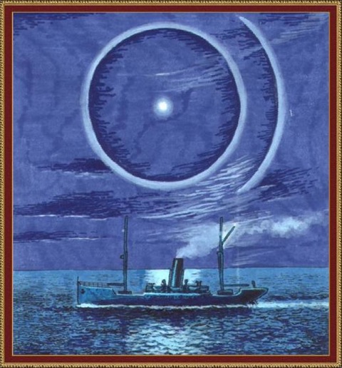 GNP Lunar haloes frame