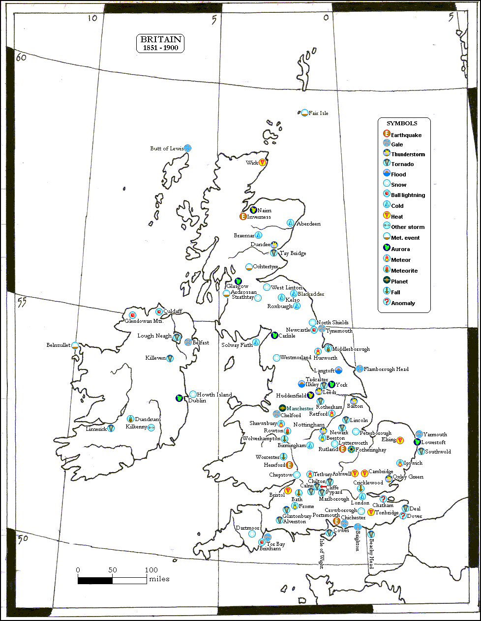 Map Britain 1851-1900