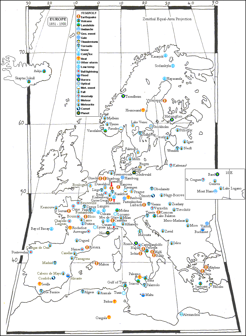 Map Europe 1851-1900 III