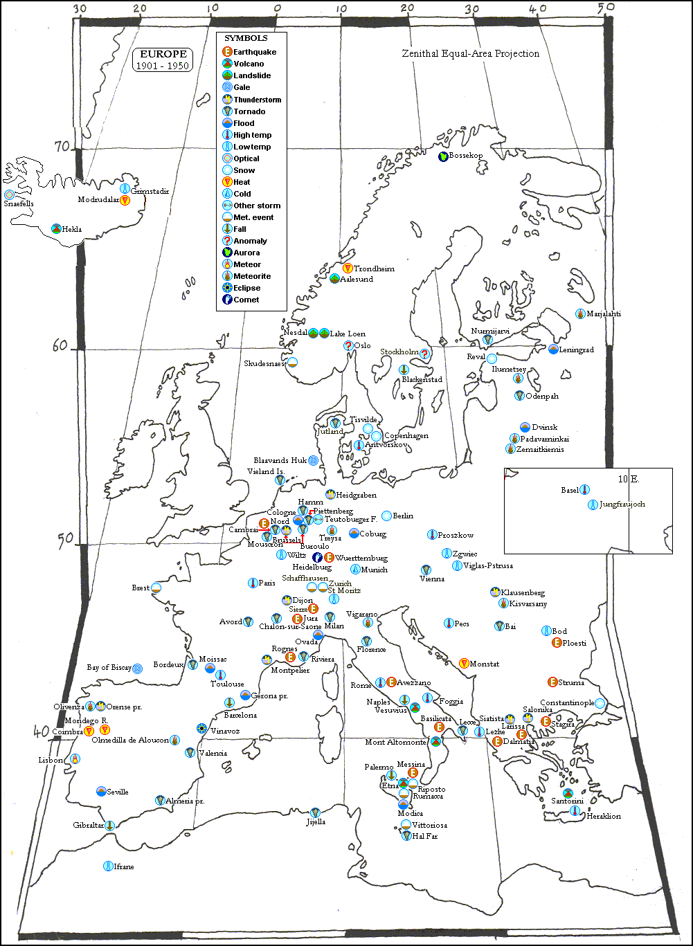 MapEurope 1901-1950