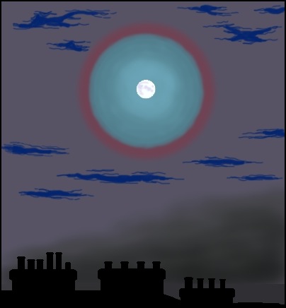 Moon corona 9 feb 82