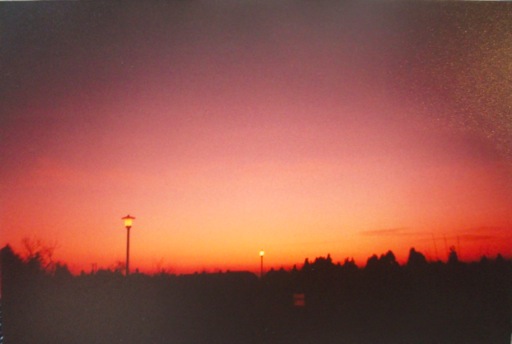 Volcano twilight